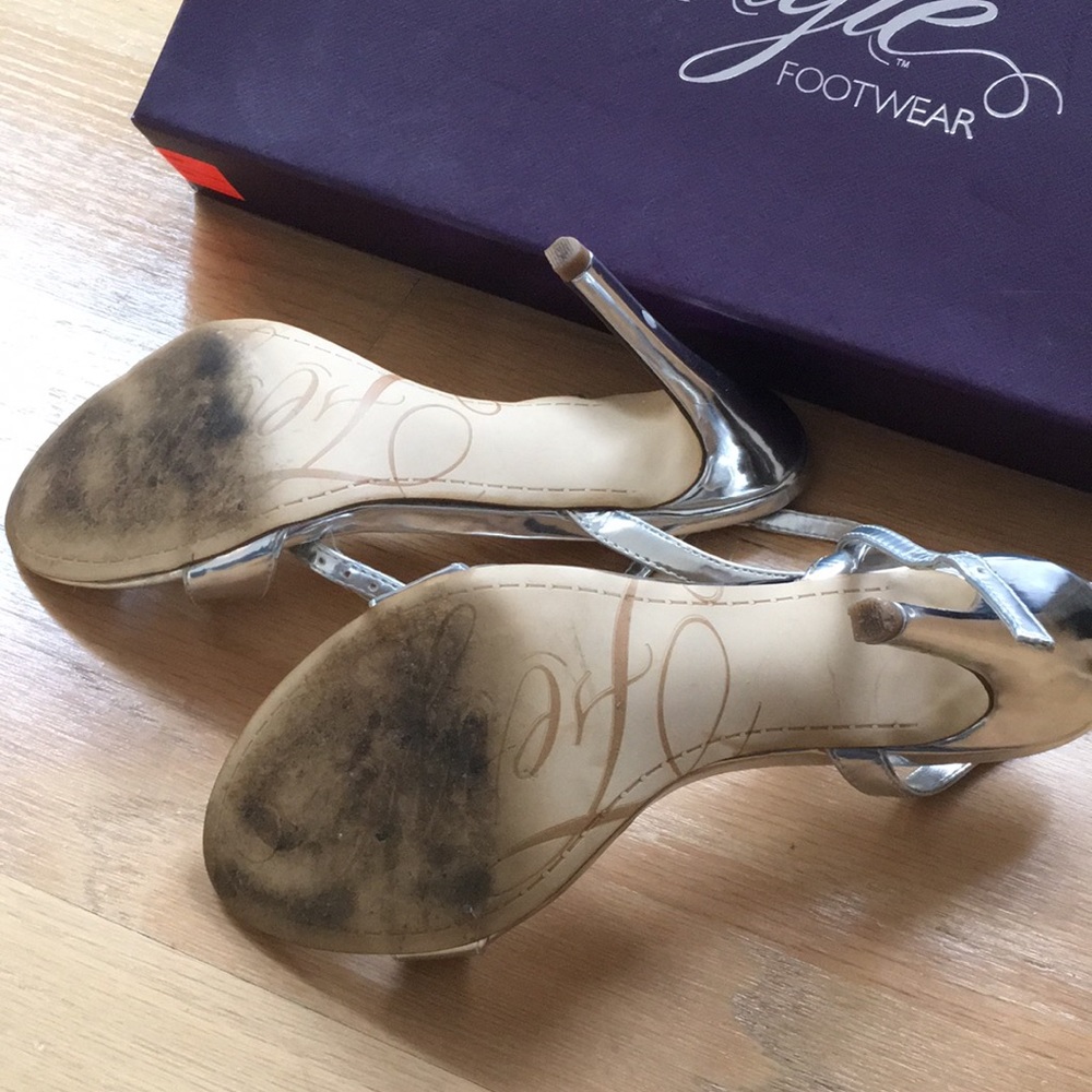 Silver Sandals - image 3